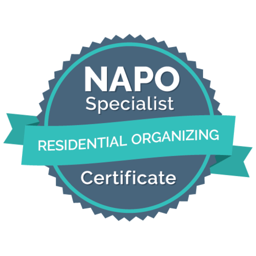NAPO Residential Organizing Certificate